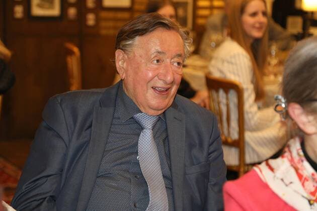 02.02.2022, Marchfelderhof Deutsch-Wagram, ERSTER GEDENKTAG an GERHARD BOCEK, Verleihung der Gerhard Bocek Gedenkmedaille im Bild: Richard Lugner, ERSTER GEDENKTAG an GERHARD BOCEK