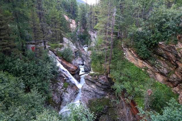 Martelltal, Schlucht des Plima mit natuerlichem Gebirgsbach, NP Stilfser Joch, Italien, Suedtirol, Stilfser Joch Martell Valley, canyon of river Plima with natural mountain creek, nature reserve Stilfser Joch, Italy, South Tyrol, Stilfser Joch BLWS660768 *** Martell Valley, canyon of river Plima with natural mountain creek, Stilfser Joch NP, Italy, South Tyrol, Stilfser Joch BLWS660768 Copyright: xblickwinkel M.xWoikex