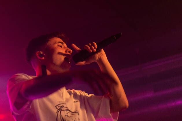 Pole performs live in Seville, Spain. Seville, Spain. 4th, February 2022. The Spanish singer Pole performs a live concert at Sala X in Seville. Seville Andalusia Spain  Copyright: xGonzalesxPhoto MarioxDiazxRaserox
