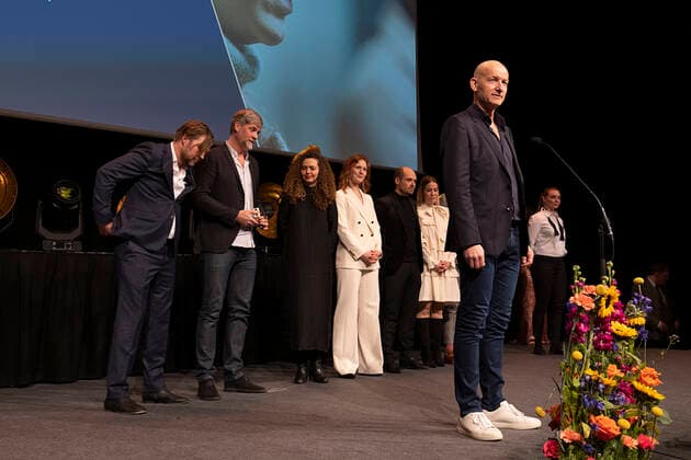 Prisen for AArets Tv-serie gaar til Kastanjemanden . ROBERT-priserne bliver med Camilla Bendix som vaert uddelt i Tivoli Hotel & Congress Center loerdag den 5. februar 2022. , Copenhagen Denmark Copyright: ClausxBechx Cop102 spdk20220205-222429-L