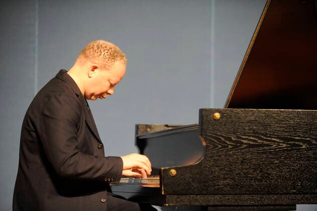 Der amerikanische Jazz-Pianist Craig Taborn im Kunstmuseum Bochum. The American jazz pianist Craig Taborn at the Kunstmuseum Bochum. Bochum NRW DEU;DE;GERMANY;DEUTSCHLAND;ALLEMAGNE