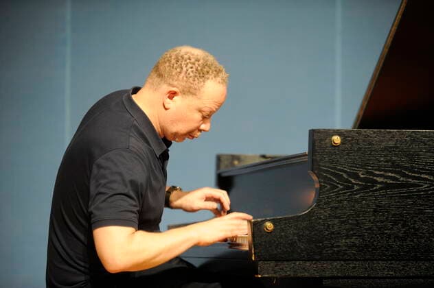 Der amerikanische Jazz-Pianist Craig Taborn im Kunstmuseum Bochum. The American jazz pianist Craig Taborn at the Kunstmuseum Bochum. Bochum NRW DEU;DE;GERMANY;DEUTSCHLAND;ALLEMAGNE