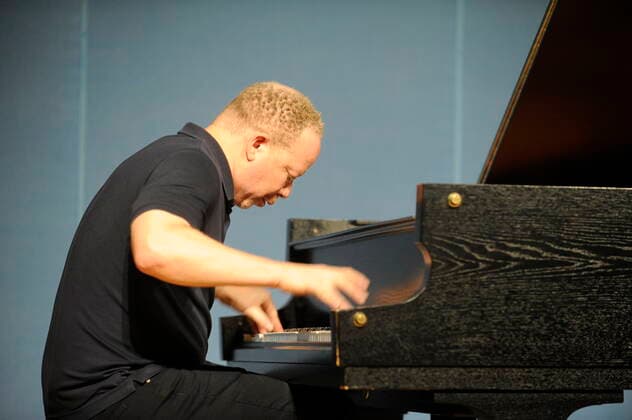 Der amerikanische Jazz-Pianist Craig Taborn im Kunstmuseum Bochum. The American jazz pianist Craig Taborn at the Kunstmuseum Bochum. Bochum NRW DEU;DE;GERMANY;DEUTSCHLAND;ALLEMAGNE