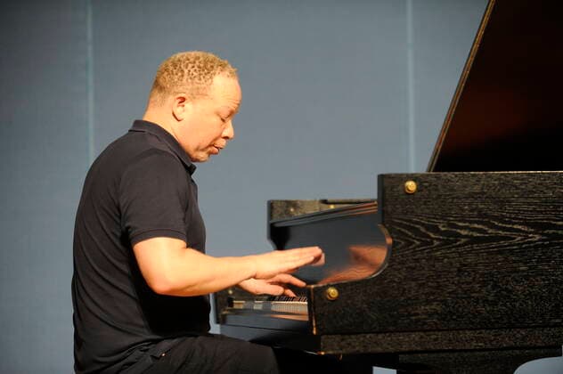 Der amerikanische Jazz-Pianist Craig Taborn im Kunstmuseum Bochum. The American jazz pianist Craig Taborn at the Kunstmuseum Bochum. Bochum NRW DEU;DE;GERMANY;DEUTSCHLAND;ALLEMAGNE