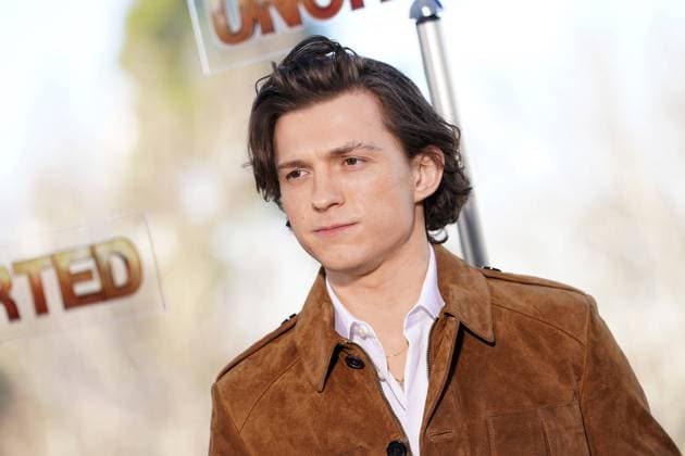 Actor Tom Holland attends Uncharted photocall. February 8, 2021. (2022020888)