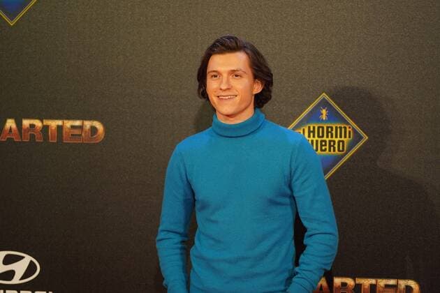 Actor Tom Holland at photocall for premiere film Uncharted in Madrid onTuesday, 08 February 2022. Cordon Press *** Actor Tom Holland at photocall for premiere film Uncharted in Madrid onTuesday, 08 February 2022 Cordon Press 