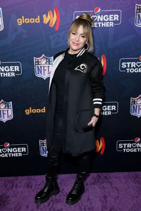Bilder des Jahres 2022, Entertainment 02 Februar Entertainment Themen der Woche KW06 Entertainment Bilder des Tages February 10, 2022, Los Angeles, CA, USA: Alyssa Milano attends A Night of Pride with GLAAD and NFL on February 10, 2022 in Los Angeles, California. Los Angeles USA - ZUMAs181 20220210_zea_s181_029 Copyright: xImagespacex
