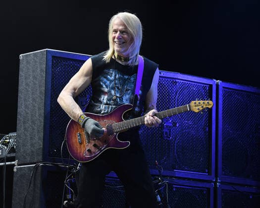 HOLLYWOOD, FL - FEBRUARY 10: Deep Purple performs during opening night of their US Tour at the Seminole Hard Rock Hotel & Casino on February 10, 2022 in Hollywood, Florida. Copyright: xmpi04x