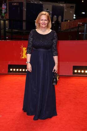 Nancy Faeser bei der Ankunft zur Verleihung der European Shooting Stars im Rahmen der 72. Internationale Filmfestspiele Berlinale am 13.02.2022 in Berlin Verleihung der European Shooting Stars 2022 in Berlin