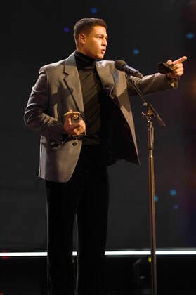 Emilio Sakraya (Deutschland) bei der Verleihung der European Shooting Stars Awards 2022 auf der Berlinale 2022 72. Internationale Filmfestspiele Berlin im Berlinale Palast. Berlin, 14.02.2022
