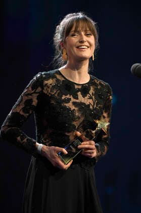 Clare Dunne (Irland) bei der Verleihung der European Shooting Stars Awards 2022 auf der Berlinale 2022 72. Internationale Filmfestspiele Berlin im Berlinale Palast. Berlin, 14.02.2022