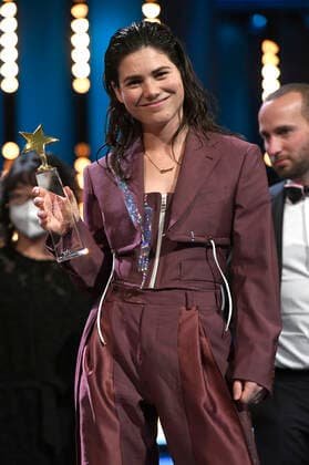 Hanna van Vliet (Niederlande) bei der Verleihung der European Shooting Stars Awards 2022 auf der Berlinale 2022 72. Internationale Filmfestspiele Berlin im Berlinale Palast. Berlin, 14.02.2022