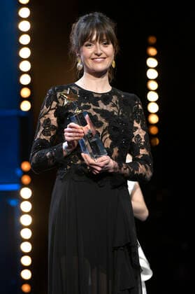 Clare Dunne (Irland) bei der Verleihung der European Shooting Stars Awards 2022 auf der Berlinale 2022 72. Internationale Filmfestspiele Berlin im Berlinale Palast. Berlin, 14.02.2022