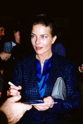 GUDRUN LANDGREBE Gudrun Landgrebe, deutsche Schauspielerin, Film- und TV- Darstellerin, Portrait von 1996. Gudrun Landgrebe, German actress, Film and TV actress, portrait from 1996., Deutschland Copyright: kpa UnitedArchives55023192 EDITORIAL USE ONLY