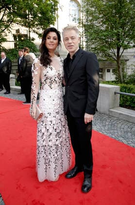 Michael Mittermeier mit Ehefrau Gudrun 30. Bayerischer Fernsehpreis Der Blaue Panther am 18. Mai 2018 im Prinzregenten Theater in München *** Michael Mittermeier with Wife Gudrun 30 Bavarian Television Prize the Blue Panther on 18 May 2018 at Prince Regents Theatre in Munich Copyright: xVISTAPRESSx xLanaxYassi