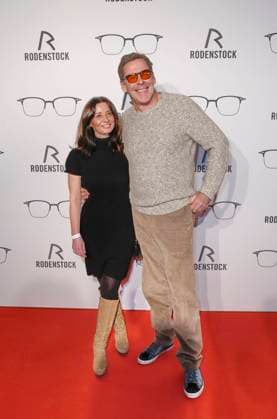 Sascha Hehn mit Freundin Gloria Rodenstock Eyewear Show 2019 am 24. Januar 2019 im Isarforum in München *** Sascha Hehn with Girlfriend Gloria Rodenstock Eyewear Show 2019 on 24 January 2019 at Isarforum in Munich Copyright: xVISTAPRESSx xLanaxYassi