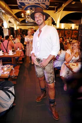 Benjamin Piwko Angermaier Trachtennacht 2019 am 29. August 2019 im Hofbräu Wirtshaus Berlin *** Benjamin Piwko Angermaier Traditional costume night 2019 on 29 August 2019 at Hofbräu Inn Berlin Copyright: xVISTAPRESSx xG.xChlebarov