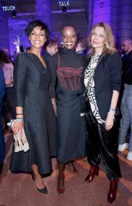 Dennenesch Zoude Florence Kasumba Ursula Karven 17. ARD BLUE HOUR 2020 im Rahmen der Berlinale am 22. Februar 2020 im Museum für Kommunikation in Berlin *** Dennenesch Zoude Florence Kasumba Ursula Karven 17 ARD Blue hour 2020 at Frame the Berlinale on 22 February 2020 at Museum for Communication in Berlin Copyright: xVISTAPRESSx xLanaxYassi