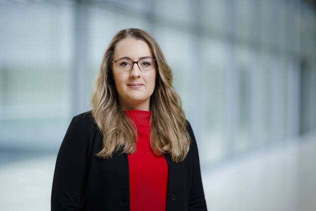 Katharina Droege, Buendnis 90 Die Gruenen Fraktionsvorsitzende, posiert fuer ein Foto. Berlin, 16.02.2022 Berlin Deutschland