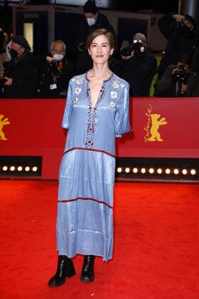 Natalia Lopez Gallardo, die Regisseurin bei der Ankunft zur Abschluss Feier am Berlinale Palast vom International Film Festival Berlinale am 16.02.2022 in Berlin Berlinale 2022- Abschluss Feier Closing Ceremony
