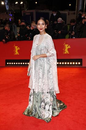 Happy Salma bei der Ankunft zur Abschluss Feier am Berlinale Palast vom International Film Festival Berlinale am 16.02.2022 in Berlin Berlinale 2022- Abschluss Feier Closing Ceremony