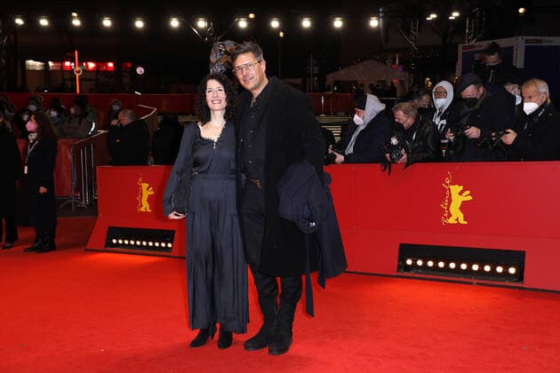 Bettina Jarasch und ihr Ehemann Oliver Jarasch bei der Ankunft zur Abschluss Feier am Berlinale Palast vom International Film Festival Berlinale am 16.02.2022 in Berlin Berlinale 2022- Abschluss Feier Closing Ceremony