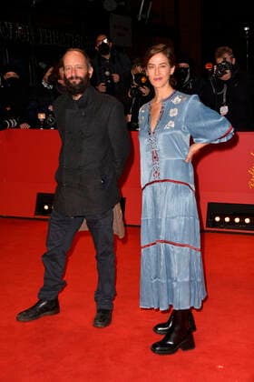 Carlos Reygadas und Natalia Lopez Gallardo Abschluss Feier Berlinale 2022 Berlinale Palast International Film Festival Berlinale 2022 Berlin 16.02.2022
