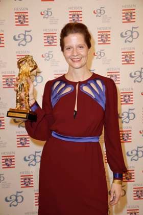 Sonja Heiss Preisträgerin Bestes Regie 25. HESSISCHER FILM-UND KINOPREIS 2014 am 10. Oktober 2014 in der Alten Oper in Frankfurt