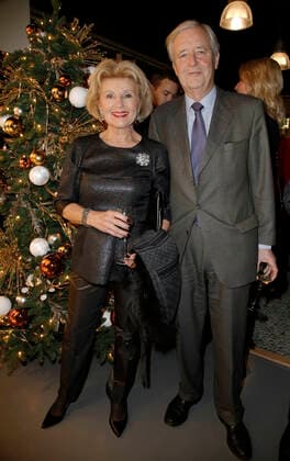 Heinrich und Annette von Rantzau Dinner Party anlässlich der Premiere der Weihnachtskonzerttournee 2014 von Vicky Leandros am 8. Dezember 2014 im Restaurant YOSHI im Alsterhaus in Hamburg Weihnachtskonzer zugunsten Ein Herz für Kinder *** Heinrich and Annette from Rantzau Dinner Party on the occasion of the Premiere the Christmas concert tour 2014 from Vicky Leandros on 8 December 2014 at Restaurant Yoshi at Alster house in Hamburg christmas concert in favour of a Heart for Children Copyright: xVISTAPRESS xLanaxYassi