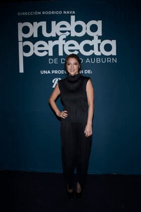 Prueba Perfecta Theater Press Conference MEXICO CITY, MEXICO - FEB 17, 2022: Actress Sara Maldonado poses for photos during the press conference of the Prueba Perfecta theater play at Foro Shakespeare. On February 17, 2022 in Mexico City, Mexico. (Photo by Carlos Tischler Eyepix Group) Copyright: xCarlosxTischlerx xEyepixxGroupx EYEPIX_CT_17022022_56048