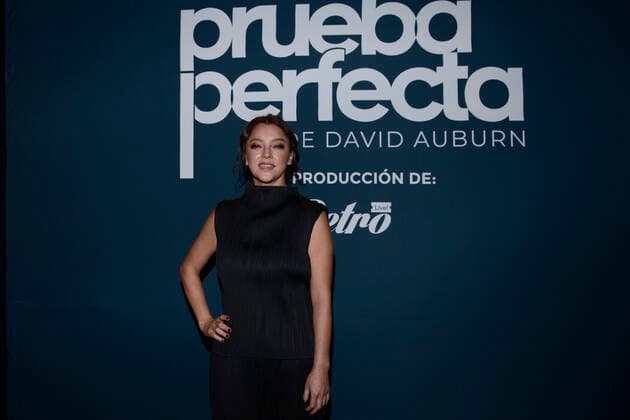 Prueba Perfecta Theater Press Conference MEXICO CITY, MEXICO - FEB 17, 2022: Actress Sara Maldonado poses for photos during the press conference of the Prueba Perfecta theater play at Foro Shakespeare. On February 17, 2022 in Mexico City, Mexico. (Photo by Carlos Tischler Eyepix Group) Copyright: xCarlosxTischlerx xEyepixxGroupx EYEPIX_CT_17022022_56045
