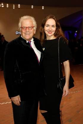 Justus Frantz mit Ehefrau Ksenia Dubrovskaya Eröffnung der Elbphilharmonie am 11. Januar 2017 in Hamburg *** Justus Frantz with Wife Ksenia Dubrovskaya Opening the Elbphilharmonie on 11 January 2017 in Hamburg Copyright: x