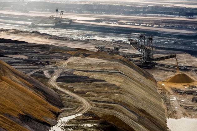  IMAGO Nature: Unsere Erde, Ressourcen, Kohle Braunkohletagebau Garzweiler, bei Jüchen, Rheinisches Braunkohlerevier, Nordrhein-Westfalen, Deutschland, Europa Copyright: imageBROKER/DanielxSchoenen ibxdjs08158659.jpg