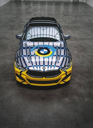 BMW have teamed up with artist Jeff Koons to create an exclusive version of their M850i xDrive Gran CoupÃ . Only 99 of the 8 X JEFF KOONS, the most elaborately designed vehicle in all of BMW s history will be made. The car is being presented to a global audience for the first time on the occasion of Frieze Los Angeles, which runs from 17-20 February. Its striking pop art inspired design combines eleven different exterior colors ranging from blue to silver as well as from yellow to black. In a statement, Koons said: My edition of the BMW 8 Series is my dream car! It is very special to me and I?ve wanted to create a special edition BMW for a long time. It is sporty and flashy as well as minimalist and conceptual. I can?t wait to driv Copyright: xx 51182846 EDITORIAL USE ONLY. NOT FOR USE BY NEWSPAPERS BASED IN THE UK.