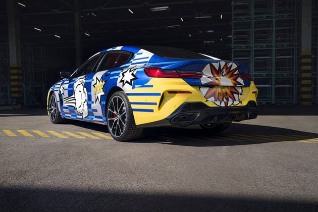 BMW have teamed up with artist Jeff Koons to create an exclusive version of their M850i xDrive Gran CoupÃ . Only 99 of the 8 X JEFF KOONS, the most elaborately designed vehicle in all of BMW s history will be made. The car is being presented to a global audience for the first time on the occasion of Frieze Los Angeles, which runs from 17-20 February. Its striking pop art inspired design combines eleven different exterior colors ranging from blue to silver as well as from yellow to black. In a statement, Koons said: My edition of the BMW 8 Series is my dream car! It is very special to me and I?ve wanted to create a special edition BMW for a long time. It is sporty and flashy as well as minimalist and conceptual. I can?t wait to driv Copyright: xEnesxKucevicxPhotographyx 51182835 EDITORIAL USE ONLY. NOT FOR USE BY NEWSPAPERS BASED IN THE UK.