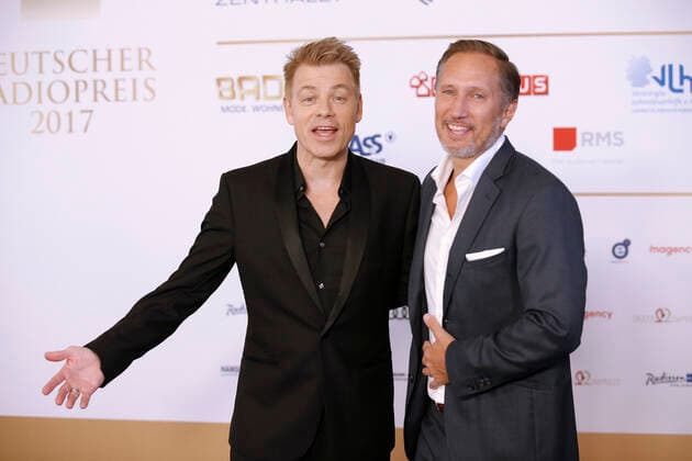 Michael Mittermeier Benno Fürmann Deutscher Radiopreis 2017 am 7. September 2017 in der Hamburger Elbphilharmonie in Hamburg *** Michael Mittermeier Benno Fürmann German Radio Prize 2017 on 7 September 2017 in the Hamburg Elbphilharmonie in Hamburg Copyright: x