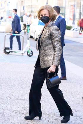 22-02-2022 Madrid Queen Sofia at the Ibero-American patronage awards of the Callia foundation in Madrid. No Spain Â  Copyright: xPPEx