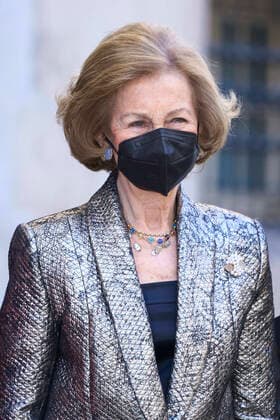 22-02-2022 Madrid Queen Sofia at the Ibero-American patronage awards of the Callia foundation in Madrid. No Spain Â  Copyright: xPPEx