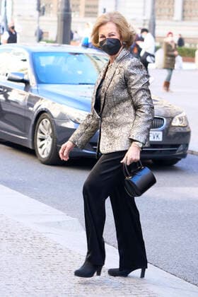 22-02-2022 Madrid Queen Sofia at the Ibero-American patronage awards of the Callia foundation in Madrid. No Spain Â  Copyright: xPPEx