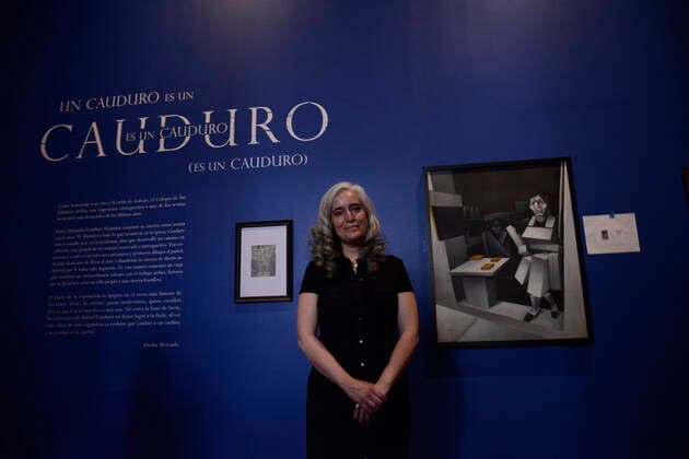 Entertainment Bilder des Tages Exhibition To Celebrate 50 Years of Rafael Cauduro s Artistic Career MEXICO CITY, MEXICO - FEB 22, 2022: Curator Alesha Mercado, poses during a tour of the exhibition A Cauduro is a Cauduro to celebrate 50 years of artistic career of Rafael Cauduro at Colegio de San Ildefonso. On February 22, 2022 in Mexico City, Mexico. (Photo by Carlos Tischler Eyepix Group) Copyright: xCarlosxTischlerx xEyepixxGroupx EYEPIX_CT_22022022_56605