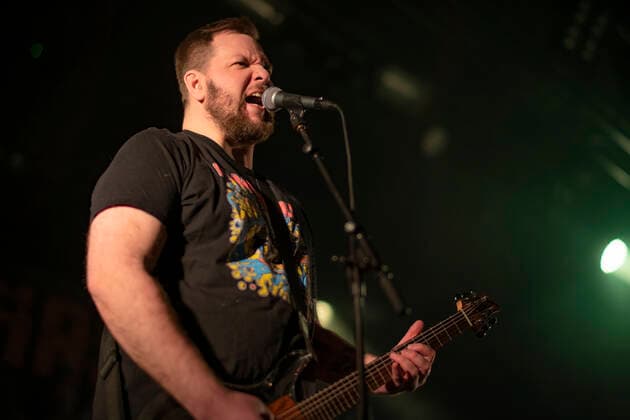 Bokassa Konzert in Bergen Bokassa Bergen, Norway. 19th, Ferbruary 2022. The Norwegian rock band Bokassa performs live concert at USF Verftet in Bergen. Here vocalist and guitarist Jorn Kaarstad is seen live on stage. Bergen Norway  Copyright: xGonzalesxPhoto JarlexH.xMoex