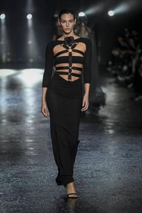Milan, Milan Fashion Week, Women Fall Winter 2022. Milan, Women s Fashion, Fall Winter 2022. ROBERTO CAVALLI Fashion Show catwalk Pictured: Vittoria Ceretti  Copyright: xRiccardoxGiordanox xipa-agency.nx xModaxMilanox