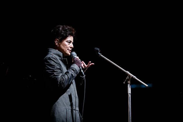 SÃO PAULO, SP - 26.02.2022: SHOW FERNANDA TAKAI - Singer Fernanda Takai presents the show of the album Will You Believe, released in 2020, Latin Grammy finalist for Best Contemporary Pop Music Album. Accompanied by her band, the artist who is also part of the band Pato Fu, also celebrates 15 years of her solo career. The show took place at Sesc Vila Mariana, on the night of this Saturday, February 26th. x2175216x  VanxCampos
