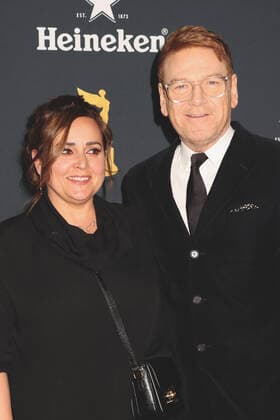 Lindsay Brunnock, Kenneth Branagh 02 28 2022 The 5th Annual Hollywood Critics Association Film Awards held at the Avalon Hollywood in Los Angeles, CA  Copyright: xI.xHasegawax 34333-087HNW