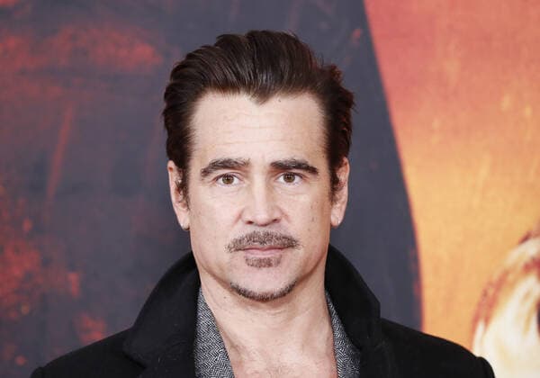 Colin Farrell arrives on the red carpet at the The Batman world premiere at Josie Robertson Plaza in Lincoln Center in New York City on Tuesday, March 1, 2022.  NYP20220301171 JohnxAngelillo