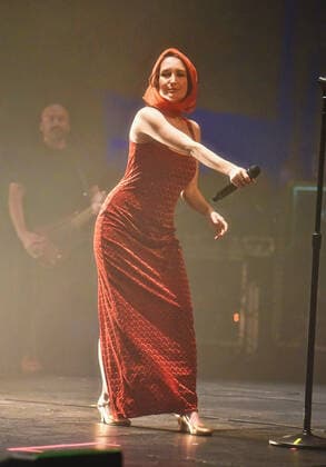 02 March 2022 - Canadian alternative rock band July Talk resume their North American Tour after COVID-19 pause. File Photo: July Talk 2021 Tour, FirstOntario Concert Hall, Hamilton, Ontario, Canada. Photo Credit: Brent Perniac AdMedia 277753 2022-03-02 ON Hamilton Canada  Copyright: xAdMediax STAR_277753_013