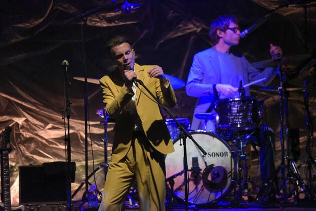Asaf Avidan in concert during Anagnorisis Tour Auditorium Parco della Musica Rome, Italy March 3, 2022