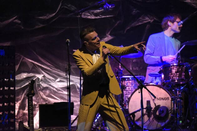Asaf Avidan in concert during Anagnorisis Tour Auditorium Parco della Musica Rome, Italy March 3, 2022