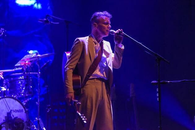 Asaf Avidan in concert during Anagnorisis Tour Auditorium Parco della Musica Rome, Italy March 3, 2022