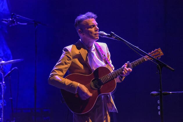 Asaf Avidan in concert during Anagnorisis Tour Auditorium Parco della Musica Rome, Italy March 3, 2022